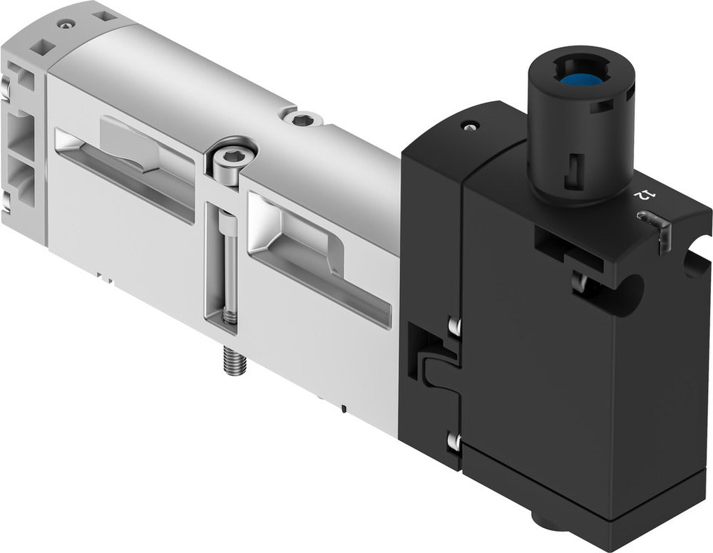Festo 5/2 Monostable Válvula Solenoide Tamaño 18mm ISO 15407-2 550l/min - 8033471