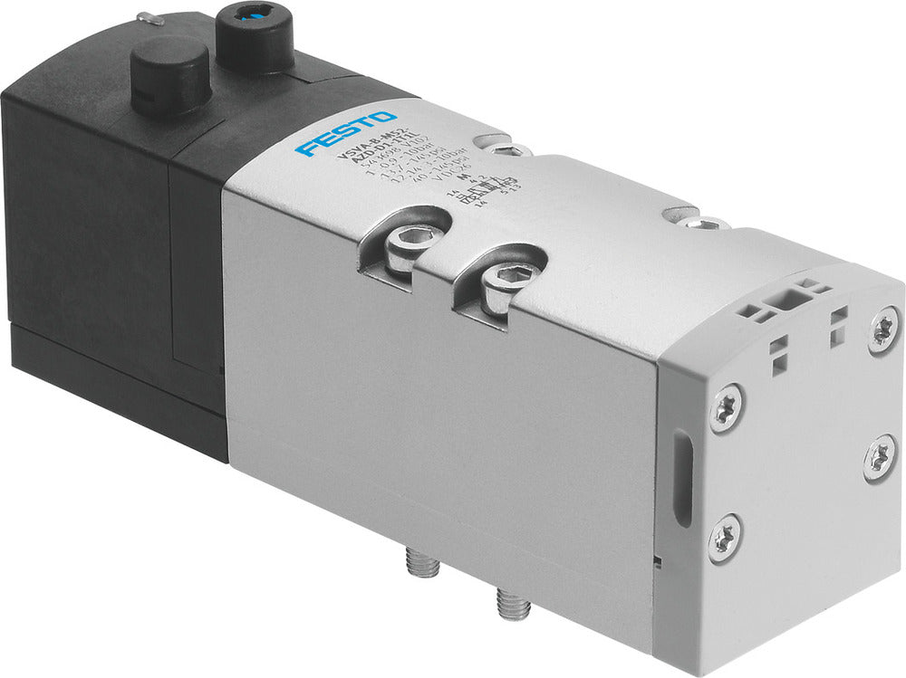 Festo 5/2 Monostable Válvula Solenoide De Aire Tamaño 1 ISO 5599-2 1300L/Min - 8034838