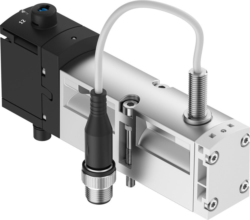 Festo 5/2 Monostable Válvula Solenoide Tamaño 26mm ISO 15407-2 1100l/min - 570850