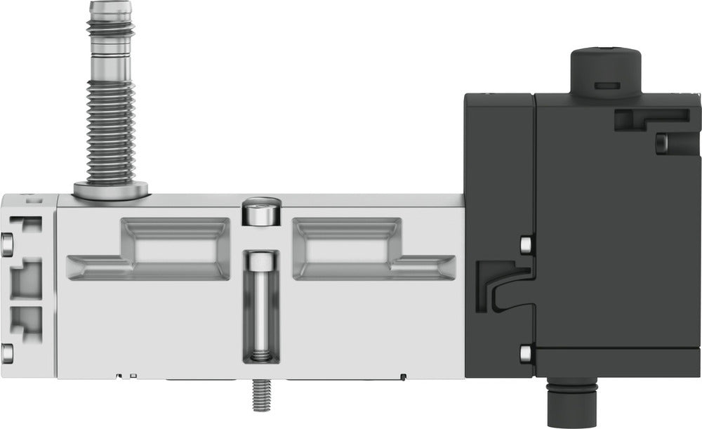 Festo 5/2 Monostable Válvula Solenoide Tamaño 18mm ISO 15407-2 550l/min - 8033496