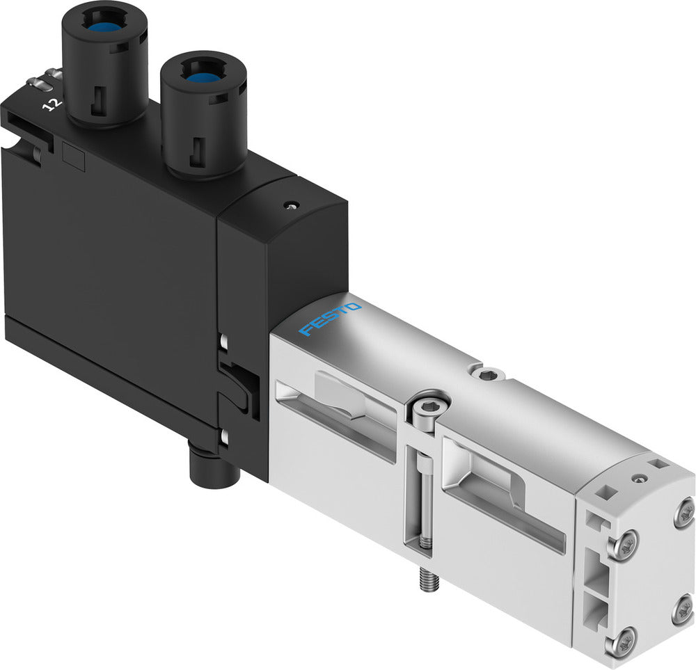 Festo 2x3/2 NO Monostable Válvula Solenoide De Aire Tamaño 18mm ISO 15407-2 400l/min - 8033446