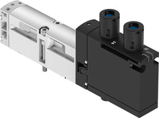 Festo 2x3/2 NO Monostable Válvula Solenoide De Aire Tamaño 18mm ISO 15407-2 400l/min - 8033446