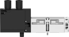 Festo 2x3/2 NO Monostable Válvula Solenoide De Aire Tamaño 18mm ISO 15407-2 400l/min - 8033446