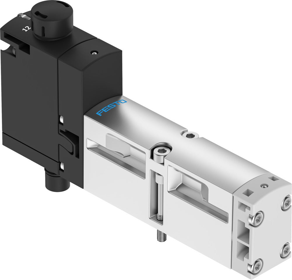 Festo 5/2 Monostable Válvula Solenoide Tamaño 18mm ISO 15407-2 550l/min - 8033488