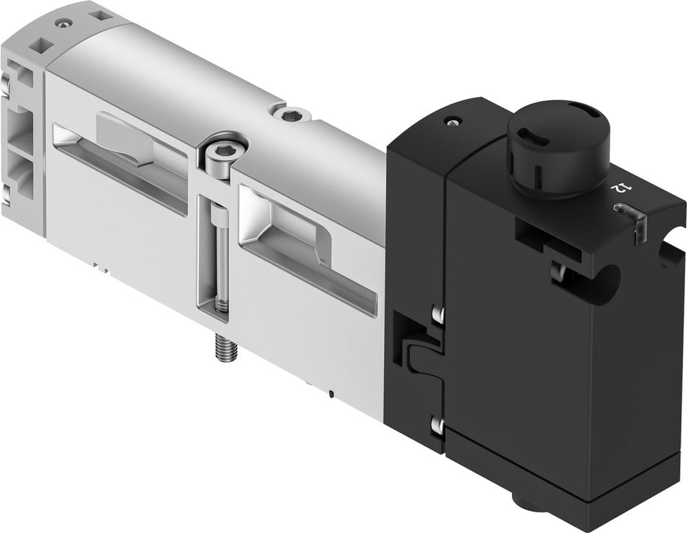 Festo 5/2 Monostable Válvula Solenoide Tamaño 18mm ISO 15407-2 550l/min - 8033488