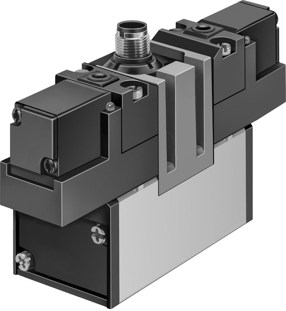 Festo 5/3 Aire Exhausto Válvula Solenoide Tamaño 3 ISO 5599-1 4600l/min - 184511