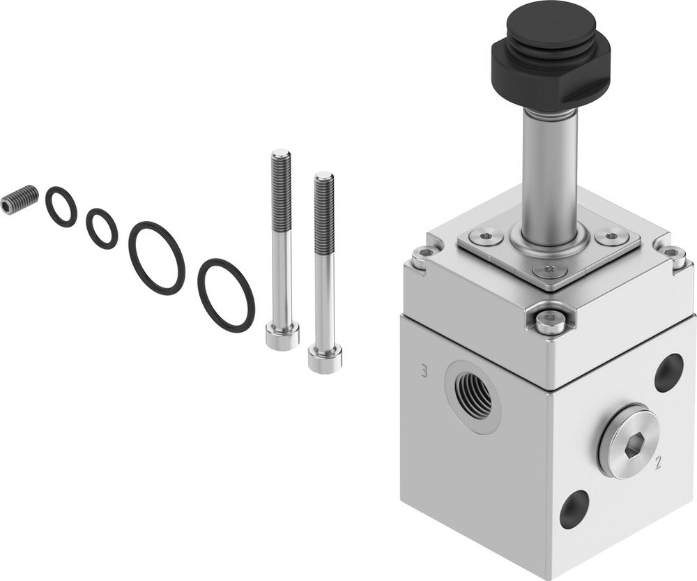 Festo 3/2 NC Válvula Neumática Monostable M5 NAMUR 595L/Min 1 - 8Bar/1 - 116Psi - 4514745