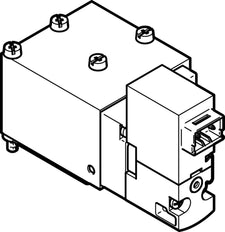 Festo 5/2 Monostable Válvula Solenoide De Aire Placa Base 180L/Min 2 - 8Bar/2 - 116Psi - 560713