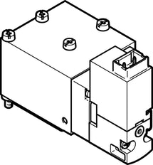 Festo 5/2 Monostable Válvula Solenoide De Aire Placa Base 180L/Min 2 - 8Bar/2 - 116Psi - 560714