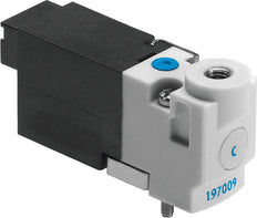 Festo 2/2 NC Monostable Válvula Solenoide De Aire Placa Base 14l/min -0.9 - 2bar/-13 - 29psi - 197047