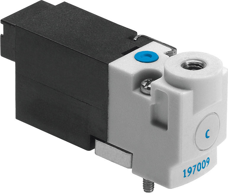 Festo 3/2 NO Monostable Válvula Solenoide De Aire M3 10l/min 0 - 6bar/0 - 87psi - 197028