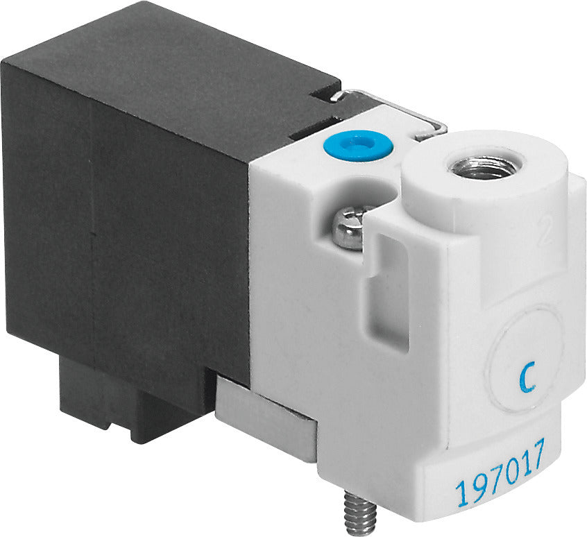 Festo 3/2 NO Monostable Válvula Solenoide De Aire M3 10l/min 0 - 6bar/0 - 87psi - 197033