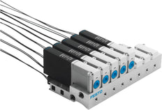 Festo 3/2 NC Monostable Válvula Solenoide De Aire Placa Base 100l/min -0.9 - 8bar/-13 - 116psi - 196121