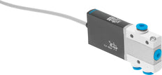 Festo 3/2 NC Monostable Válvula Solenoide De Aire QS-4 100l/min -0.9 - 8bar/-13 - 116psi - 196137