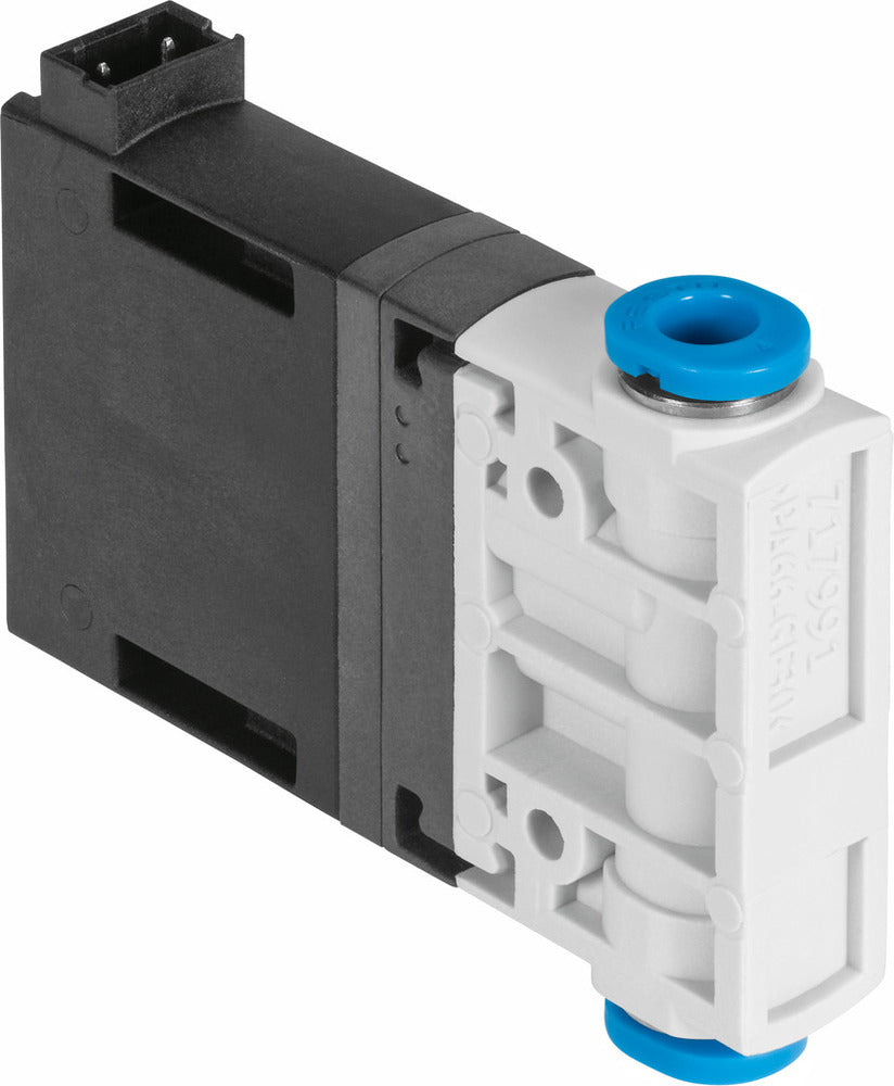 Festo 2/2 NC Monostable Válvula Solenoide De Aire QS-4 50l/min 0.5 - 8bar/7 - 116psi - 572079