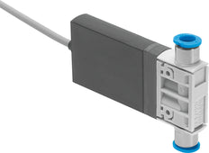 Festo 2/2 NC Monostable Válvula Solenoide De Aire QS-6 160L/Min 0.5 - 6Bar/7 - 87Psi - 567503