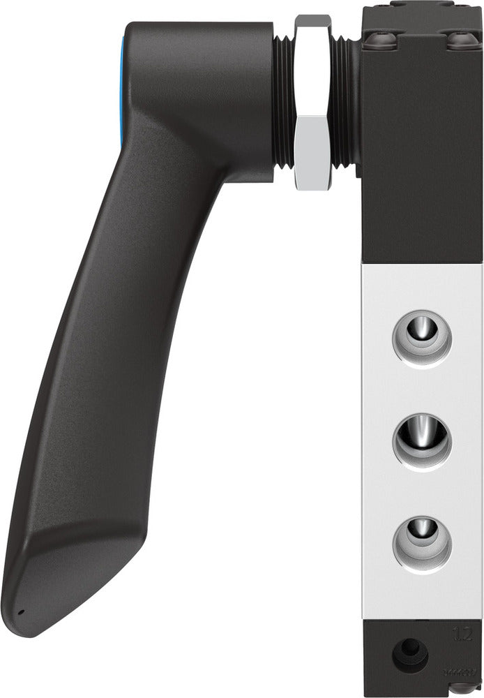Festo 5/3 Válvula De Palanca Agotada G1/8 530L/Min -0.95 - 10Bar/-14 - 145Psi - 4165867