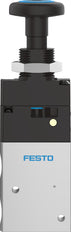 Festo 3/2 NO/NC Válvula De Botón Monostable G1/8 750L/Min -0,95 - 10Bar/-14 - 145Psi - 5299706