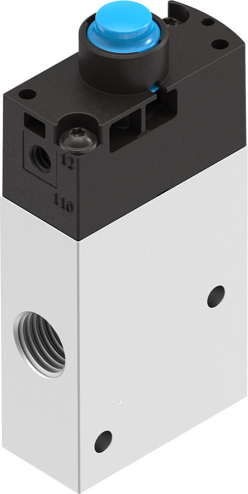 Festo 3/2 NC Monostable Válvula Actuada Por Vástago G1/4 870L/Min -0.95 - 10Bar/-14 - 145Psi - 8031336