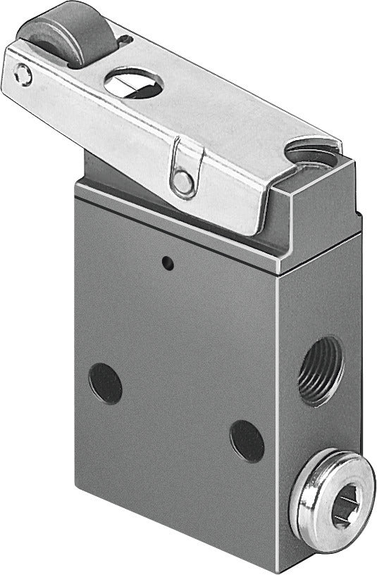 Festo 3/2 NO Válvula De Palanca Rodante Monostable G1/8 169L/Min - 2270