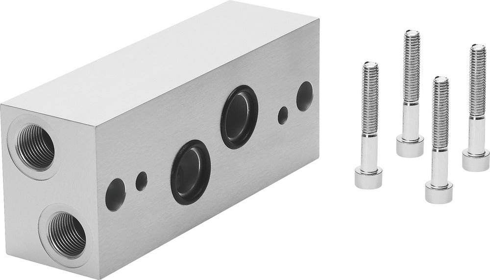 Festo Manifold Placa Base Con Conexiones A 90° - 11141
