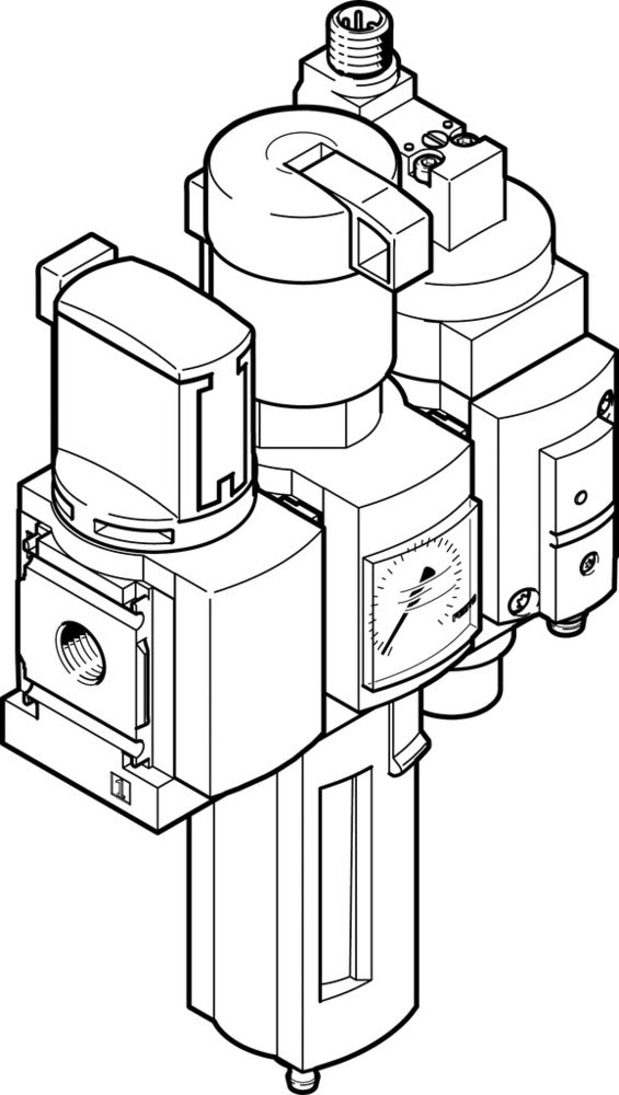 Festo Unidad De Mantenimiento G1/4'' 4-7bar 1600l/min 40µm - 8042666