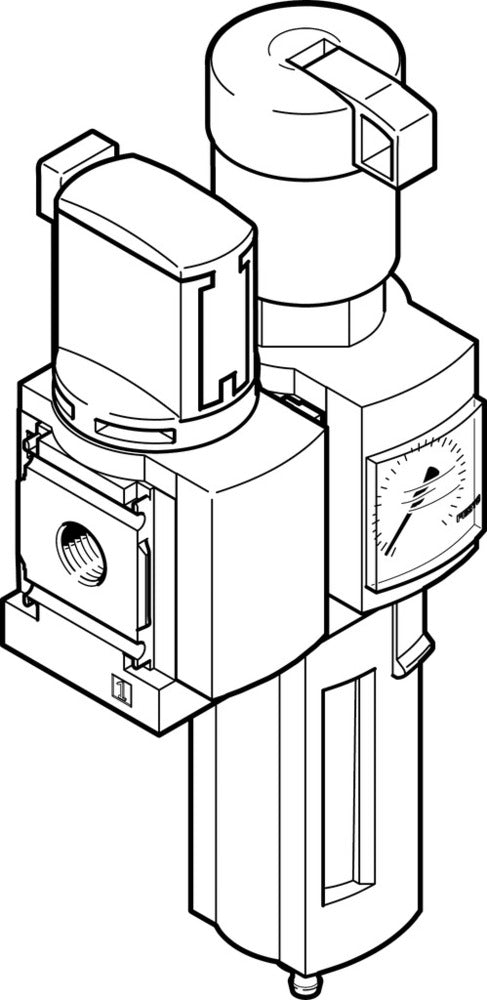Festo Unidad De Mantenimiento G1/4'' 0.5-7bar 1150l/min 40µm - 8042668