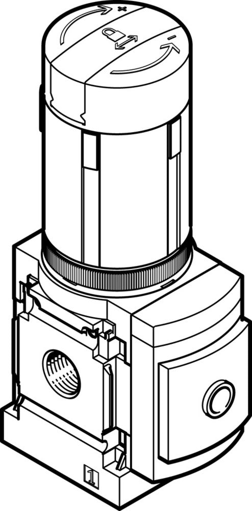 Festo Pressure Regulator G1/4'' 0.5-12bar 1500l/min - 529483