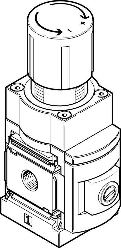 Festo Precision Pressure Regulator G1/4'' 0.1-4bar 1400l/min - 538008