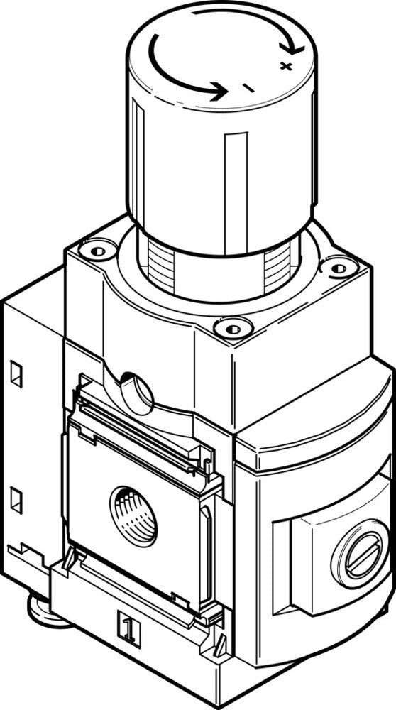 Festo Precision Pressure Regulator G1/2'' 0.1-12bar 5000l/min - 534874