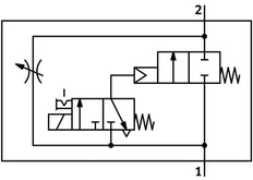Válvula De Arranque Progresivo Festo G1/4'' 4-14bar 2000l/min - 529519