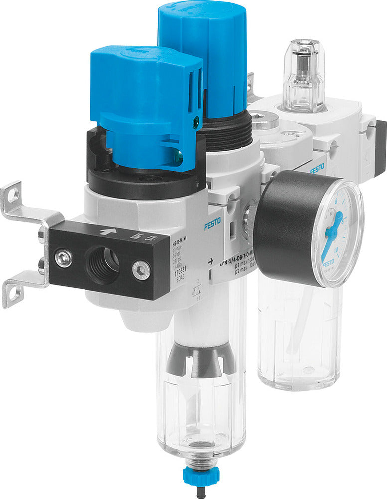Festo Unidad De Mantenimiento G1/8'' 0.5-12bar 640l/min 40µm Mini - 185815
