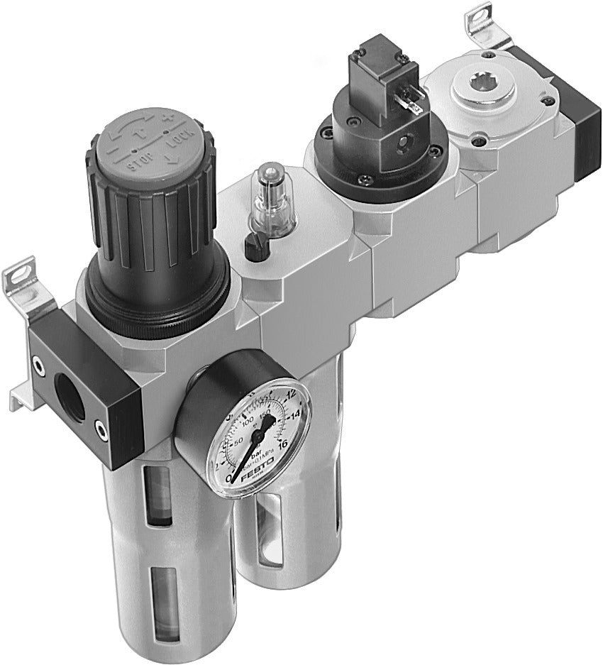 Festo Unidad De Mantenimiento G1/2'' 2.5-12bar 3500l/min 40µm Maxi - 186060