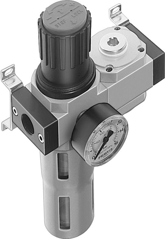 Festo Unidad De Mantenimiento G1/2'' 0.5-12bar 9200l/min 40µm Maxi - 186040