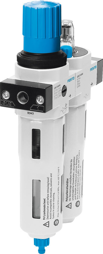 Festo Unidad De Mantenimiento G1/4'' 0.5-12bar 1300l/min 5µm Midi - 192663