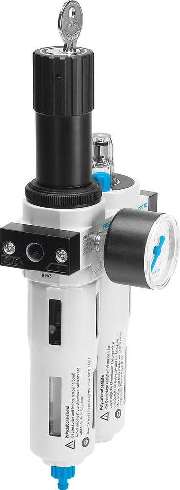 Festo Unidad De Mantenimiento G1/4'' 0.5-12bar 1500l/min 40µm Midi - 194888
