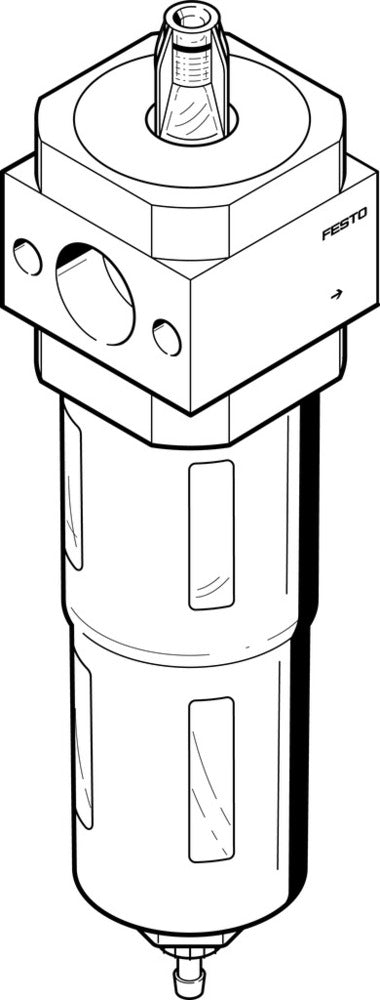 Festo Filtro Fino Placa Base 1-16bar 1µm Maxi - 532813