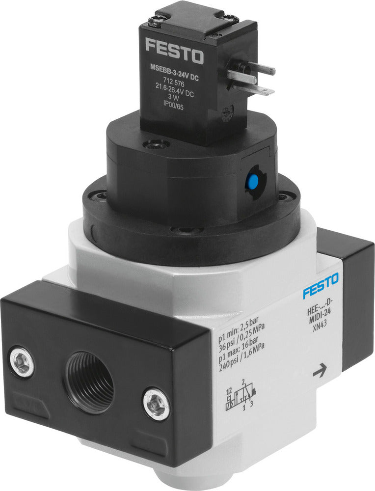 FESTO Válvula De Cierre G3/8'' 2.5-16bar 3200l/min Midi - 172943
