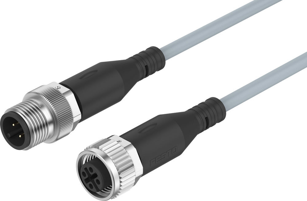 Cable De Conexión Festo M12x1/M8x1 A-Codificado EN 61076-2-101 2.5m - 554033
