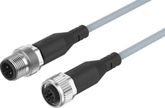 Cable De Conexión Festo M12x1/M8x1 A-Codificado EN 61076-2-101 2.5m - 554033