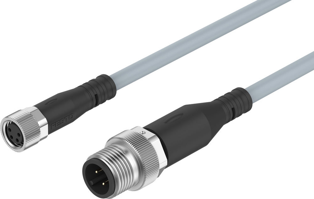 Cable De Conexión Festo M8x1/M12x1 A-Codificado Según EN 61076-2-104 1m - 8091513