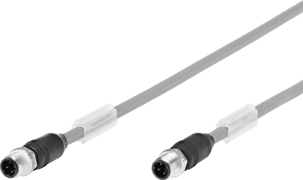 Cable De Conexión Festo Enchufe M12x1 D-Codificado EN 61076-2-101 0.5m - 8040446