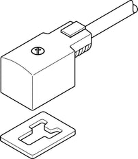 Enchufe Festo Con Cable Forma B 10m - 193456