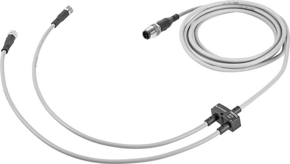 Festo Y-Distribuidor Con Cables En Ambos Extremos 5m/0.3m 3A IP65 IP68 IP69K/ - 8035484
