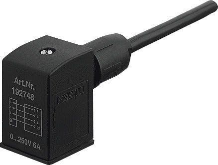 Enchufe Festo De 4 Pines Forma A IP67 IEC 60529 - 192748