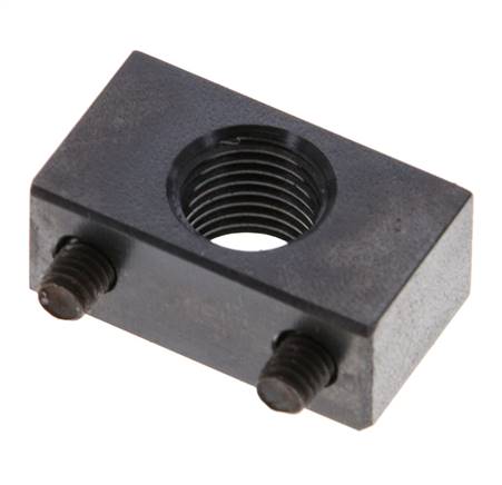 ACE brida de sujeción M 10x1 para amortiguador, montaje lateral - MB10SC2