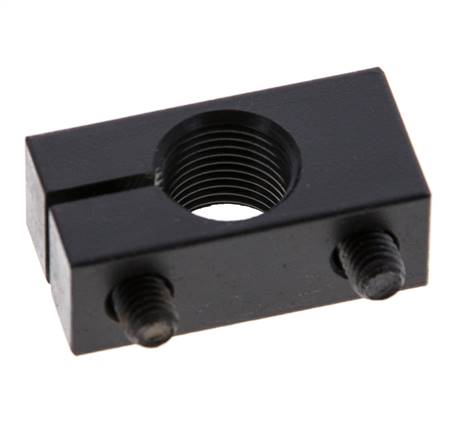 ACE brida de sujeción M 12x1 para amortiguador, montaje lateral - MB12