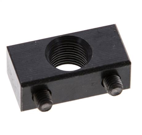 ACE brida de sujeción M 12x1 para amortiguador, montaje lateral - MB12SC2