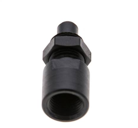 Adaptador de carga lateral ACE M 10x1 para amortiguador MA 50..., MC 25... - BV10