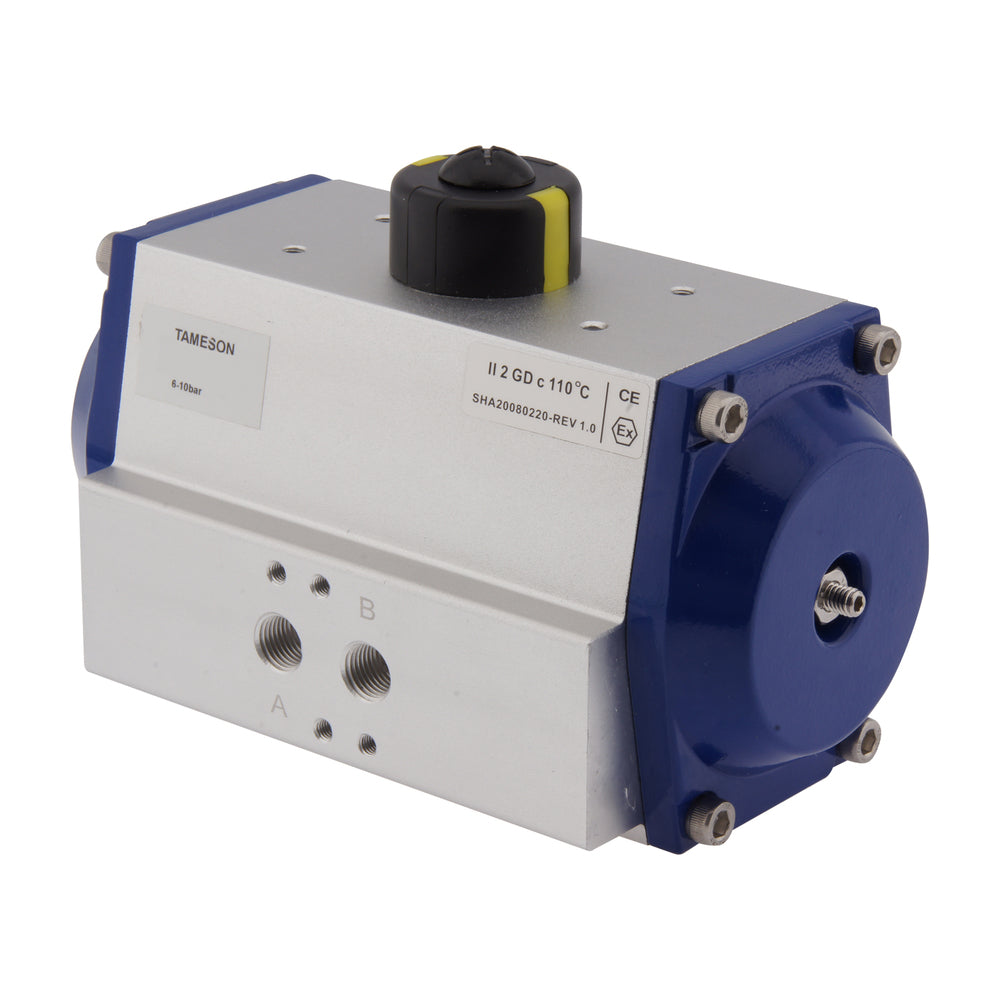 Actuador Neumático Doble Efecto 99Nm ISO 5211 F07 14 mm PAL 012